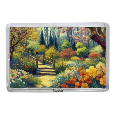 Van Gogh Style  Souvenir Foto Magnet + Fotomagnet Acryl + Kühlschrankmagnet [M1]