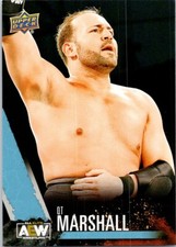 QT Marshall #10 Base 2021 Upper Deck AEW 1st Edition