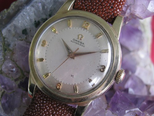 Vintage 14k Gold Filled Omega Automatic 