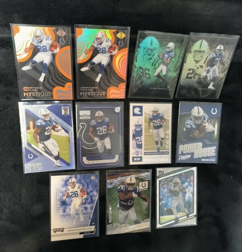 Jonathan Taylor Rookie Card Lot 11 EBay