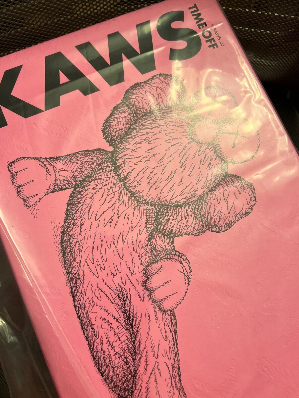 KAWS ‘Pink on Pink BFF’ Poster