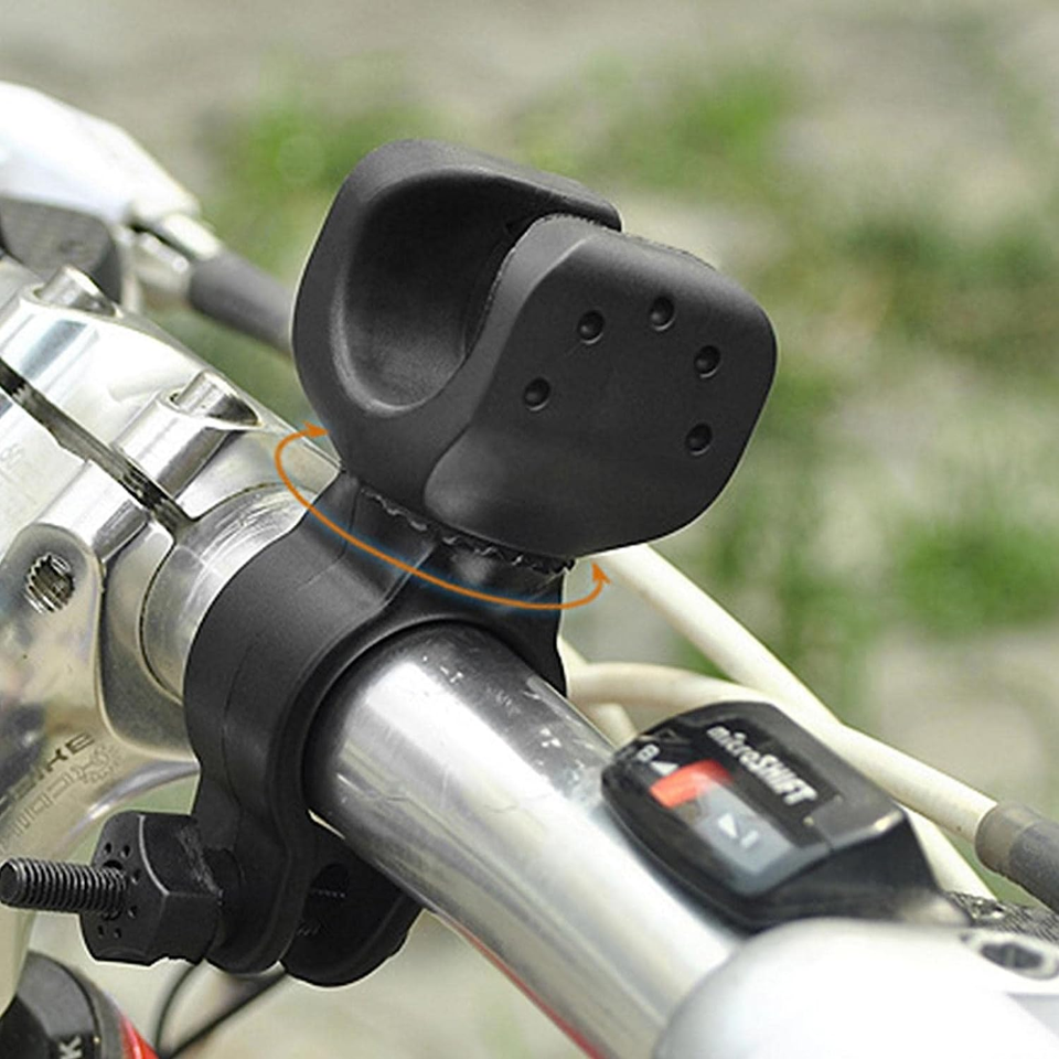 3PCS Light Mount Clamp Holder Bike Flashlight Holder Bike Handlebar