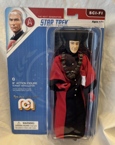 Mego Star trek The Next Generation Q 8"Action Figure