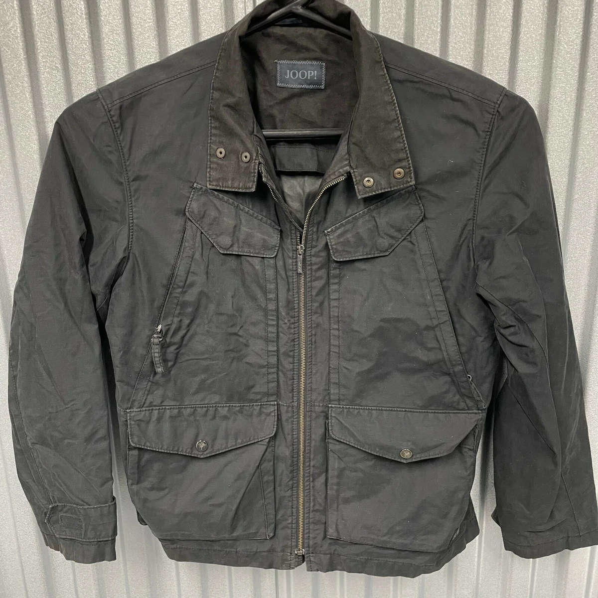 Joop leather hotsell jacket