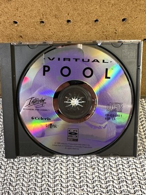 Virtual Pool The Ultimate Pool Simulator Vintage Windows PC Games Window 95/98