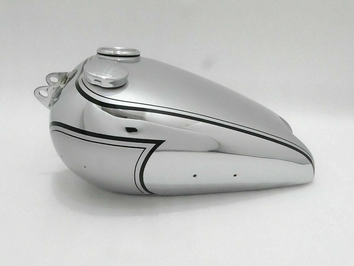 Fuel Tank + Replica Smith Speedometer Silver Painted For BSA