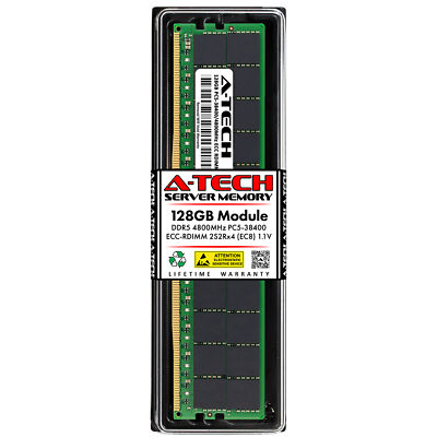 128GB 2S2Rx4 PC5-4800 EC8 RDIMM Supermicro 522GA-NRT 821GV-TNR Memory RAM