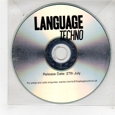 (FU613) Language, Techno - DJ CD