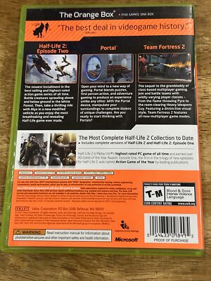 【新品】XBOX360 THE ORANGE BOX The Orange Box - Xbox 360 [Pre-Owned] | J&L Game