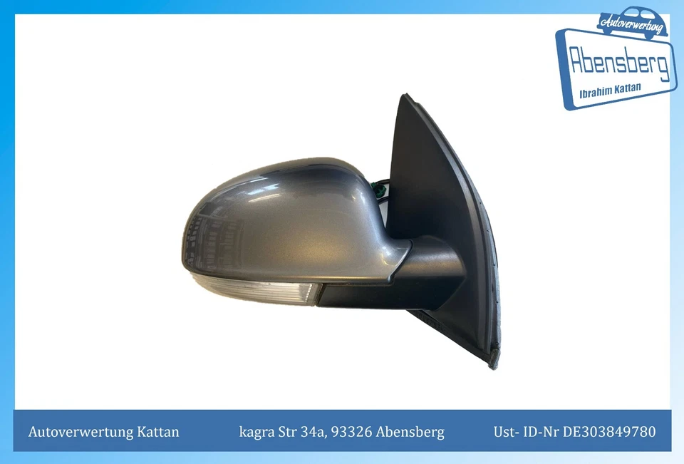 gebr-Spiegel rechts für VW Golf 5 - Außenspiegel Elektrisch klappbar 1k0857934 - Bild 3 von 4