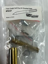 PSI Credit Card Pen Kit   7mm Brushed Satin Finish, Model PKCCP