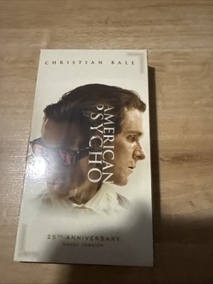American Psycho VHS 25th Anniversary Uncut Lionsgate Limited Be Kind Rewind NEW