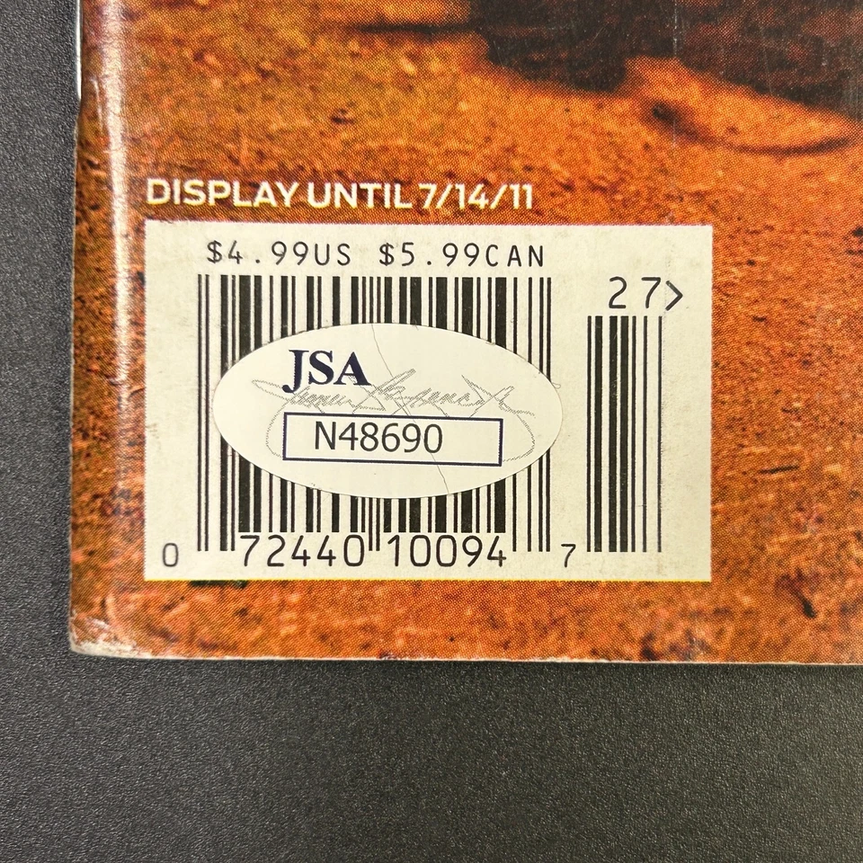 Revista Yogi Berra Autografiada Firmada Sports Illustrated Yankees Salón de la fama JSA Foto 3 de 4