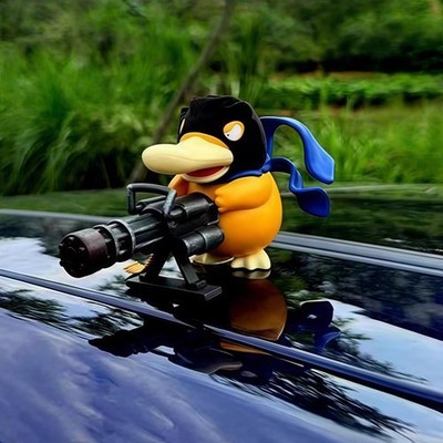 Kreative Gatling-Ente Deko Auto-Dekoration als einzigartiges Geschenk für Männer