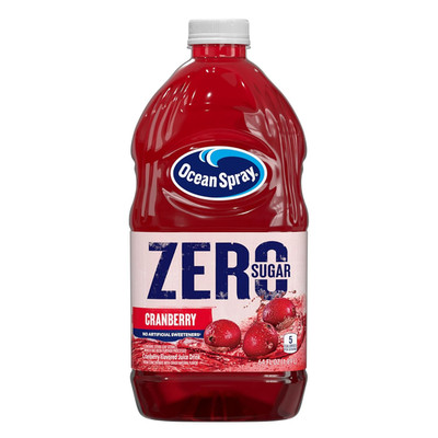 ZERO Sugar Cranberry Juice Drink, 64 Fl Oz Bottle