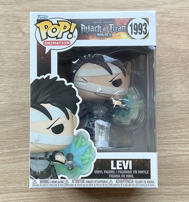 Funko Pop Attack On Titan Levi #1993 + Free Protector