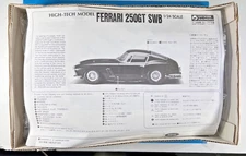 1/24 Ferrari 250GT SWB multi-media kit by Gunze Sangyo. Super kit!