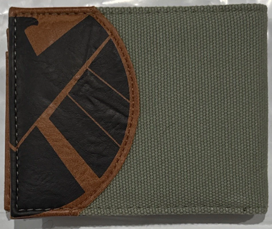 Marvel Comics Avengers Nick Fury SHIELD Cloth Wallet NEW Bi Fold Billfold - Image 2 of 4
