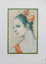 Francesco Messina - Litografia originale numerata e firmata