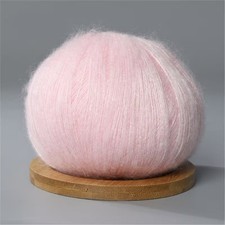 Mohair Wolle - sehr fein- zartes rosa- 50 gr.- etwas kräftiger wie auf dem Foto!