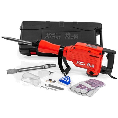 #ad #ad Heavy Duty 2200W Demolition Hammer Drill with Adjustable Foregrip amp; Accessories $269.99