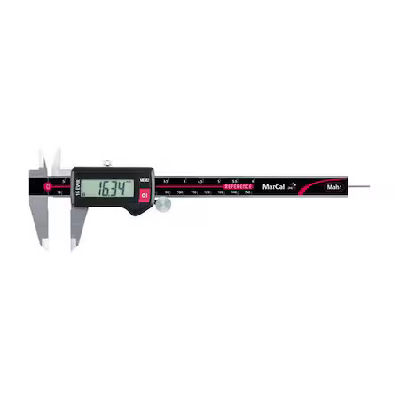 Mahr 4103301 Digital Caliper, 0.0005In.Res, 40Mm Jaw D
