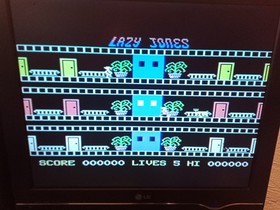 LAZY JONES TERMINAL SOFTWARE MSX PHILIPS CANON TOSHIBA SONY PANASONIC