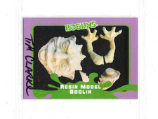 Boglins 35th Anniversary - Tim Clarke Autograph Card NM Dynamite 2022