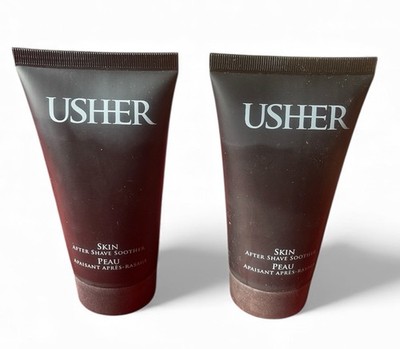 Usher Skin After Shave Soother (Lot of 2) 2.5oz (75ml) for Men