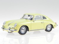 Porsche 356 B Coupe 1961 Gelb Modellauto 940064300 Maxichamps 1:43