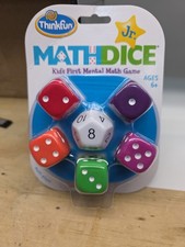 Thinkfun Jr. Math Dice Game Kids First Mental Math Game Ages 6 Educational Game