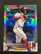 2025 Bowman Draft Chrome #BDC-39 Eduardo Tait Refractor Minnesota Twins