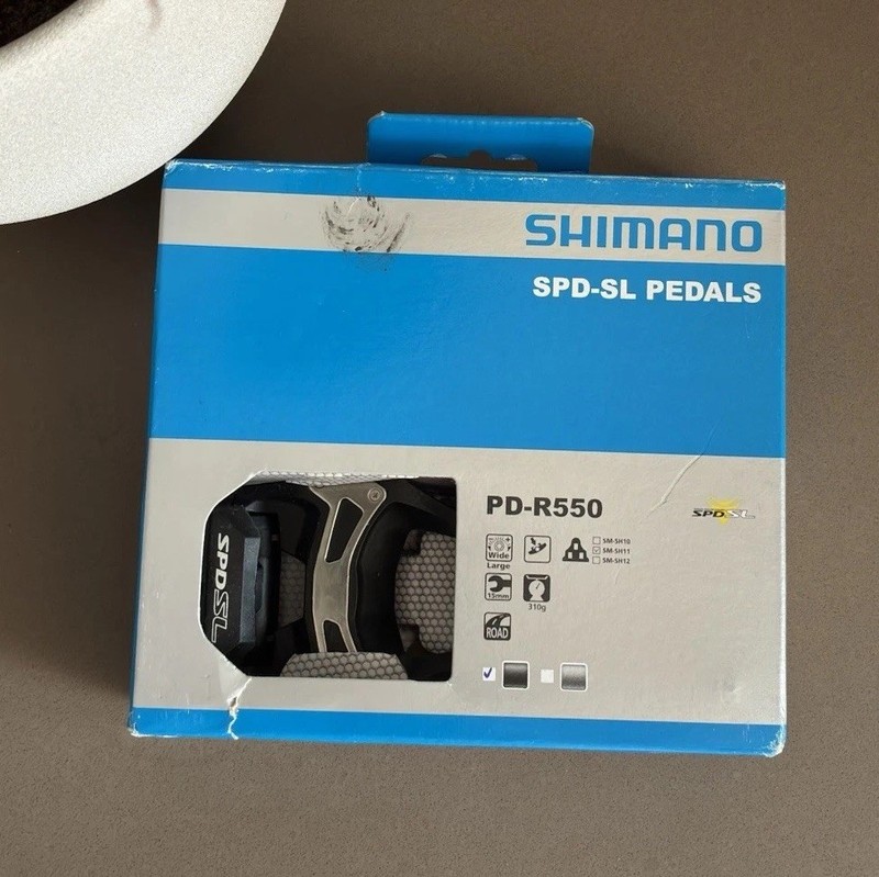 NEW Shimano PD-R550 SPD-SL Road Bike Pedals