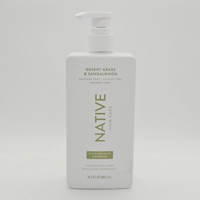 Native Desert Grass & Sandalwood Moisturizing Shampoo - 16.5 FL OZ