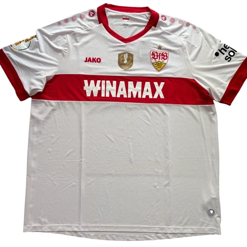 JAKO VfB Stuttgart DFB Pokal Final Jersey White 3XL New With Tag