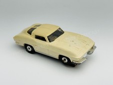 Aurora Thunderjet Tjet '63 CORVETTE - White HO Slot Car 1356