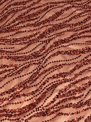tadashi shoji abito esperanza monospalla 6 paillettes rosse nuovo con etichette $678 - Foto 3 di 6