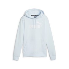 PUMA Essentials Logo Pullover Hoodie Womens Blue Casual Outerwear 84686069
