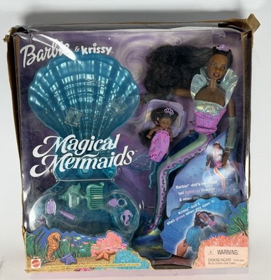 BARBIE & KRISSY MAGICAL MERMAIDS DOLL MATTEL 26838 *NEW*