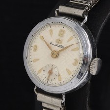 Orient Star 8002 Women's Manual Wind Watch White Dial Small Seconds Wristwatch