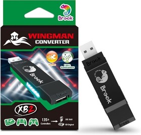 Brook Wingman XB 2 Converter for XB Retro Consoles, PC, 135+ controllers Ver2026