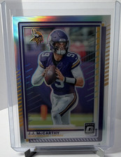 Panini Donruss Optic Prizm J.J. McCarthy #46 Minnesota Vikings NFL Football 2025