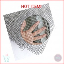 Upgraded 2PACK SS Wire Mesh, 4 Mesh Completely Welded, 12 X 24 in 310mm X 620mm 