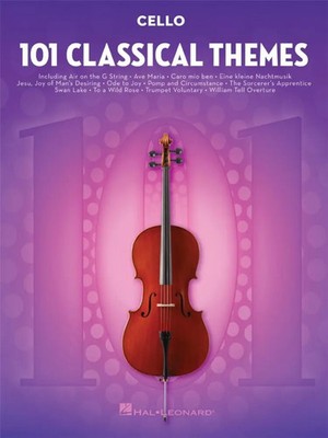 101 Classical Themes Cello Sheet Music Essential Repertoire for Cello Players...