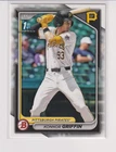 Konnor Griffin 2024 1st Bowman Draft Baseball Card # BD-22 Pirates $1 Shipping14