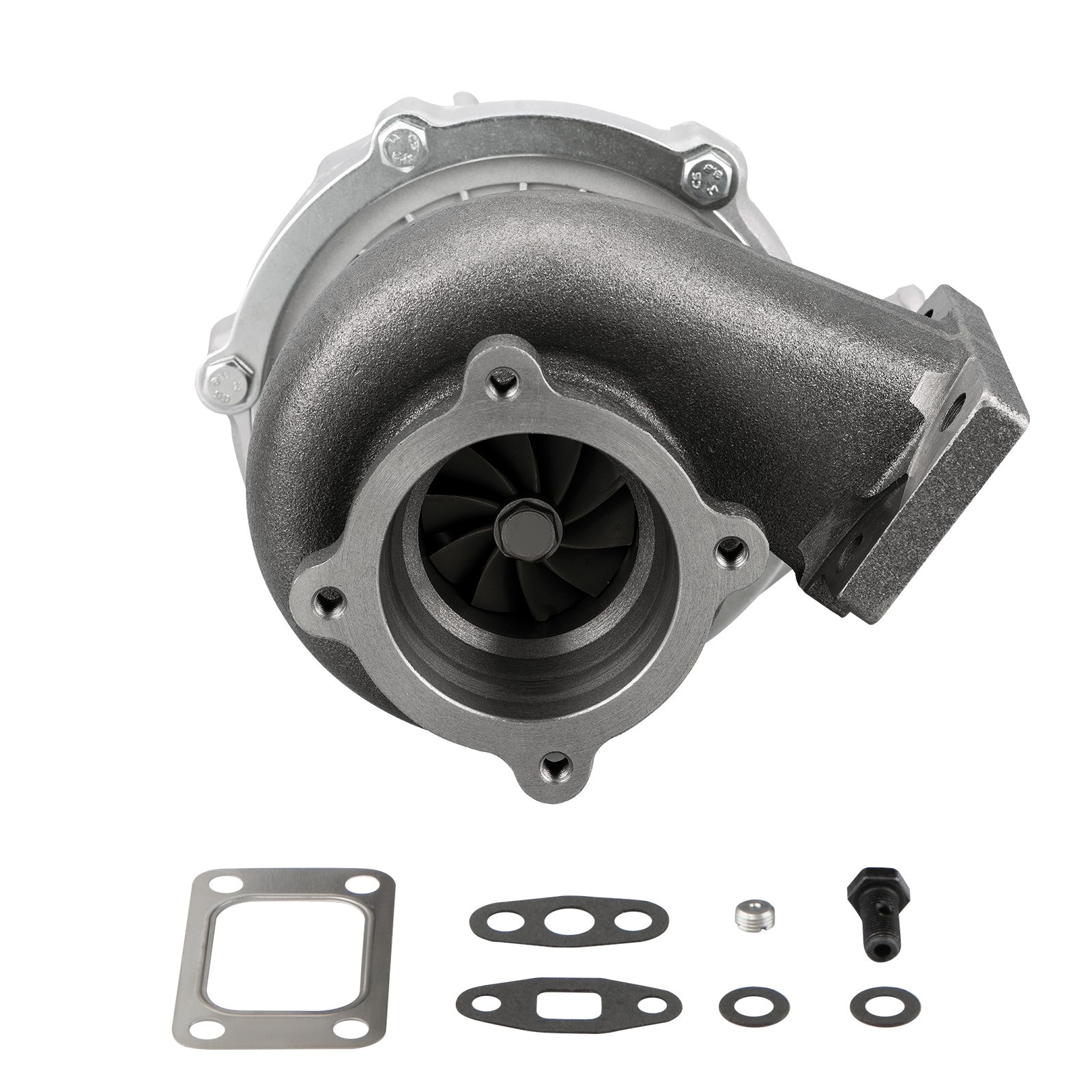GT30 GT3076 GT3037 T3 4-Bolt Universal Turbocharger for all 4/ 6 cyl 2.5L-3.0L