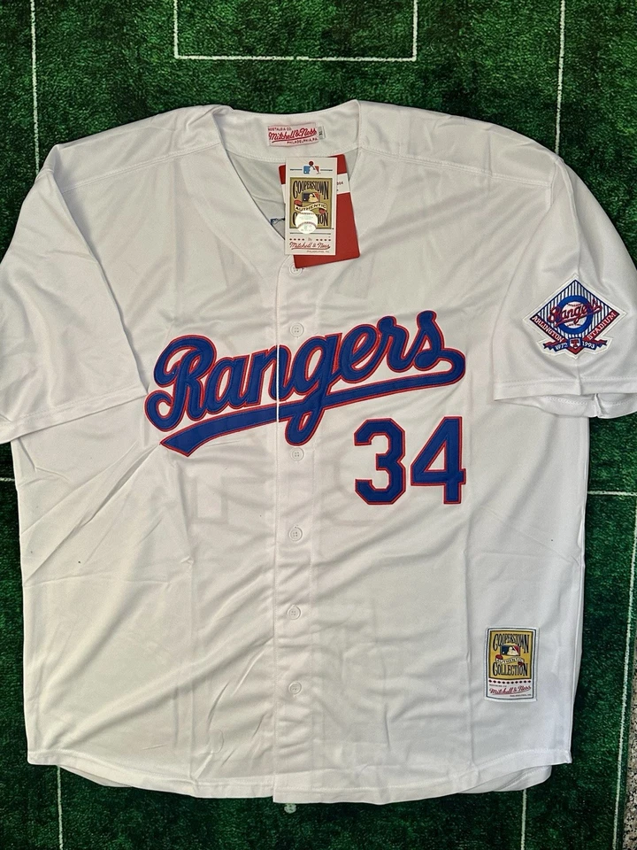 NOLAN RYAN Texas Rangers 1993 Home White M&N Baseball Jersey NWT Size XL - Image 2 of 4