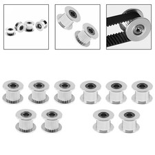 Five Piece Synchronized Wheel Set Compatible with Various Mechanical Devices