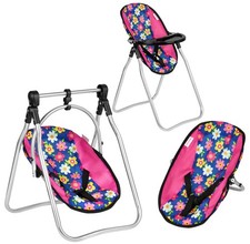 Fash N Kolor Doll Play Set 3 in 1 Doll Set, 1 Pack N Play, Doll Stroller, Doll H