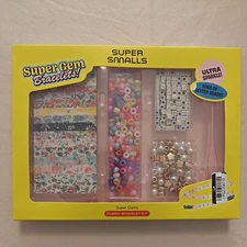 Super Smalls DIY Tie Friendship Bracelet Kit with Beads and Fabric